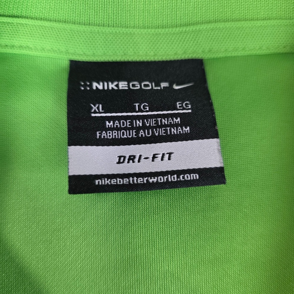 Nike Dri-Fit Golf Polo Shirt Mens XL Green 2018 Pinehurst Ryder Cup Embroidered - Picture 2 of 11